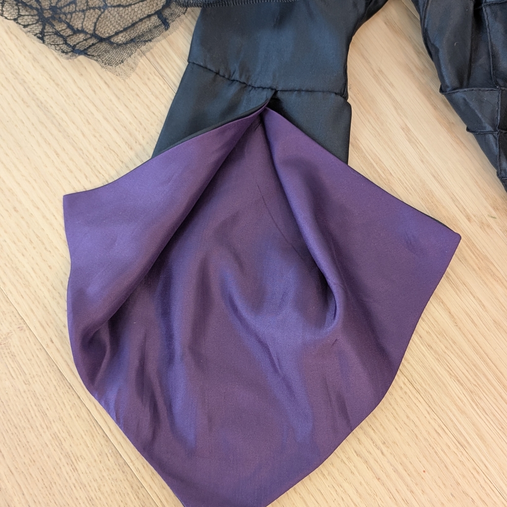 Pottery Barn Kids Black and Purple Witch Costume - Picture 6 of 11